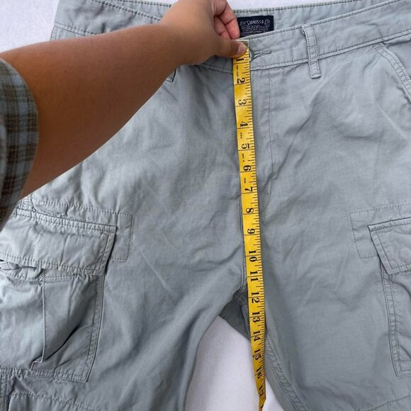 Levi's Gray 5-Pocket Men Cargo Shorts Size 34 Gorpcore Outdoor Camping Dadcore - Picture 7 of 9
